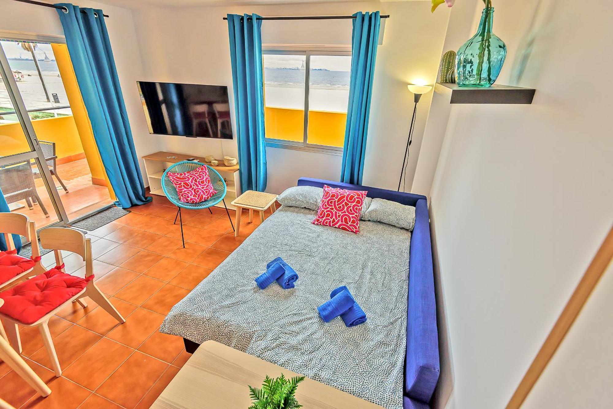 Beachfront Duplex 1ª Linea & Terraces Oceanfront เอลปูแอร์โต เด ซานตามาริอา ภายนอก รูปภาพ