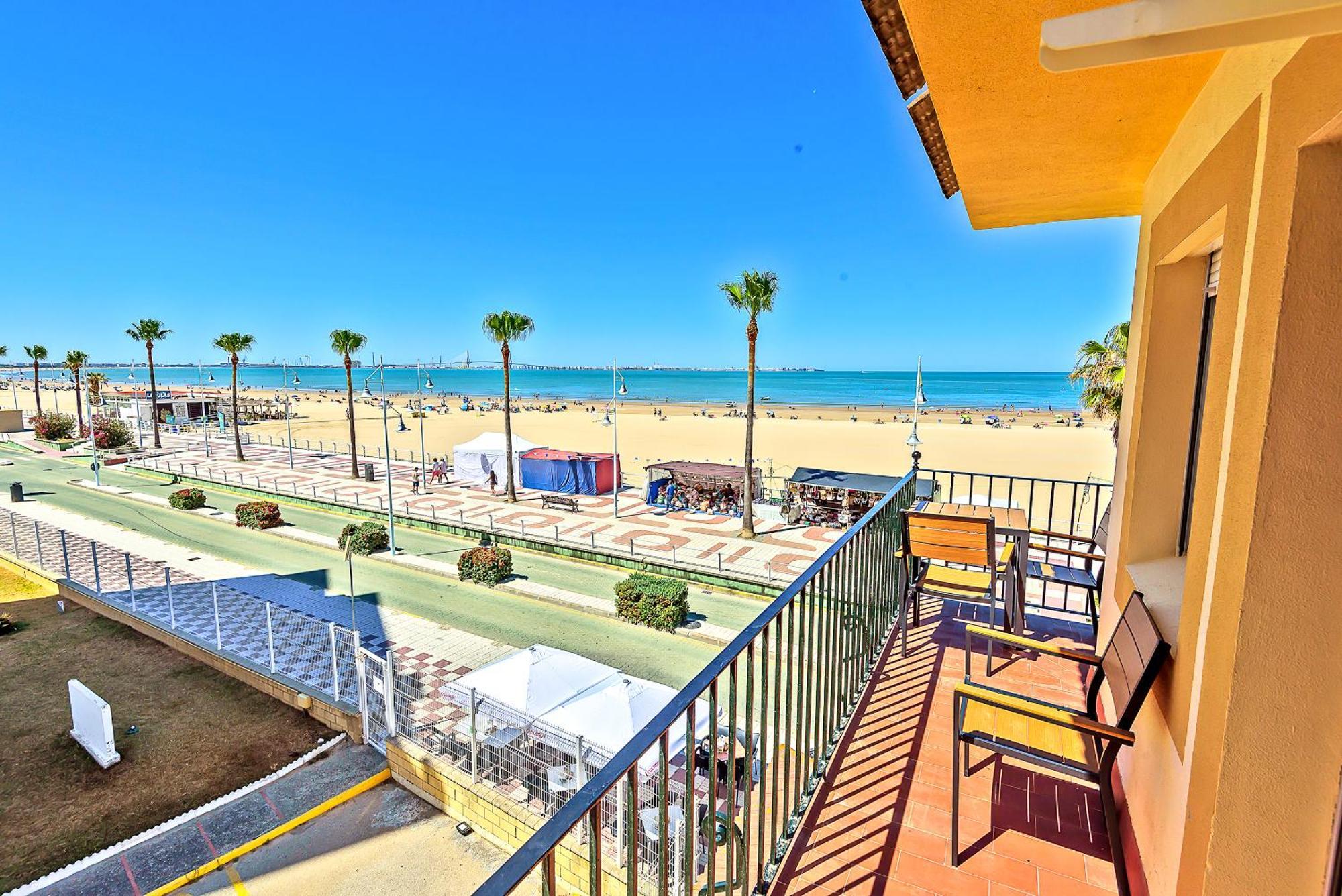 Beachfront Duplex 1ª Linea & Terraces Oceanfront เอลปูแอร์โต เด ซานตามาริอา ภายนอก รูปภาพ